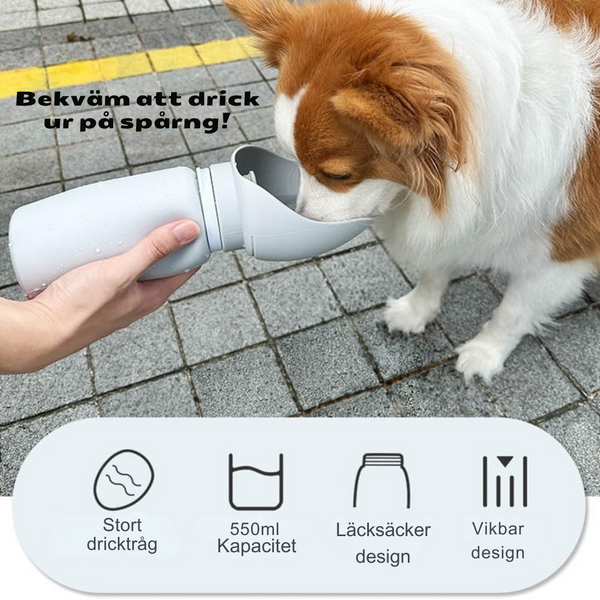 Bärbar Hundvattenflaska