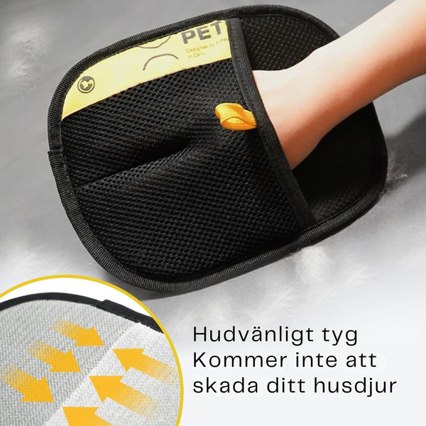 Mjuka Deshedding Handskar för Djur