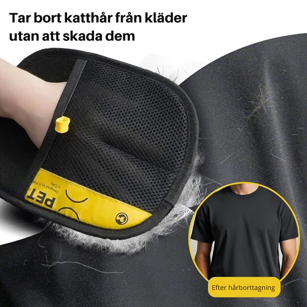 Mjuka Deshedding Handskar för Djur
