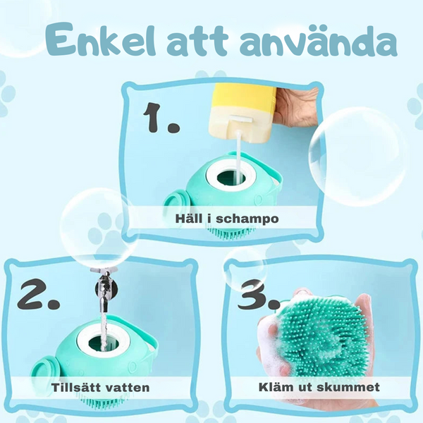 Badborste hund och katt