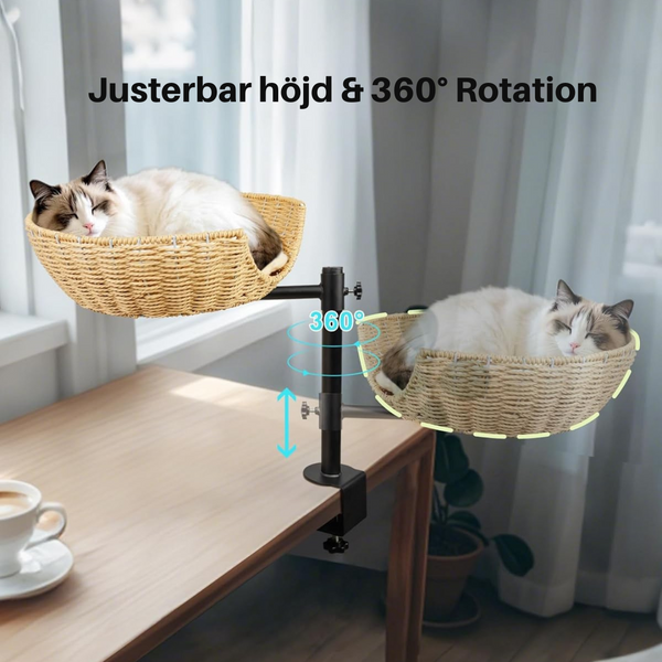 Kattbädd för ditt skrivbord