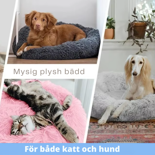 Hundbädd mysig rund